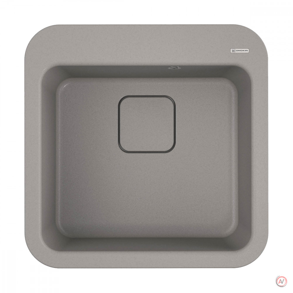 Omoikiri Tasogare 51-GR Artgranit/leningrad grey